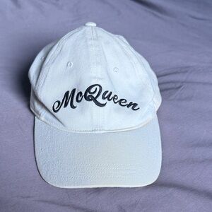 Alexander McQueen White Cap